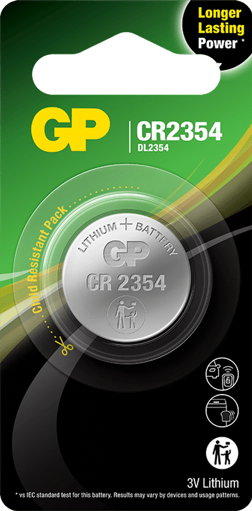 GP Knappcell Lithium CR2354, 1-pack, view: 0