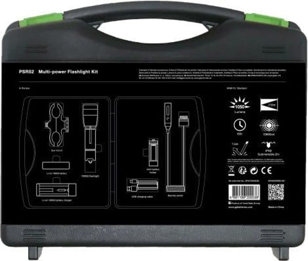 GP Eftersökspaket PSR51 Multi Color + Gunmount + Remote Switch, view: 2