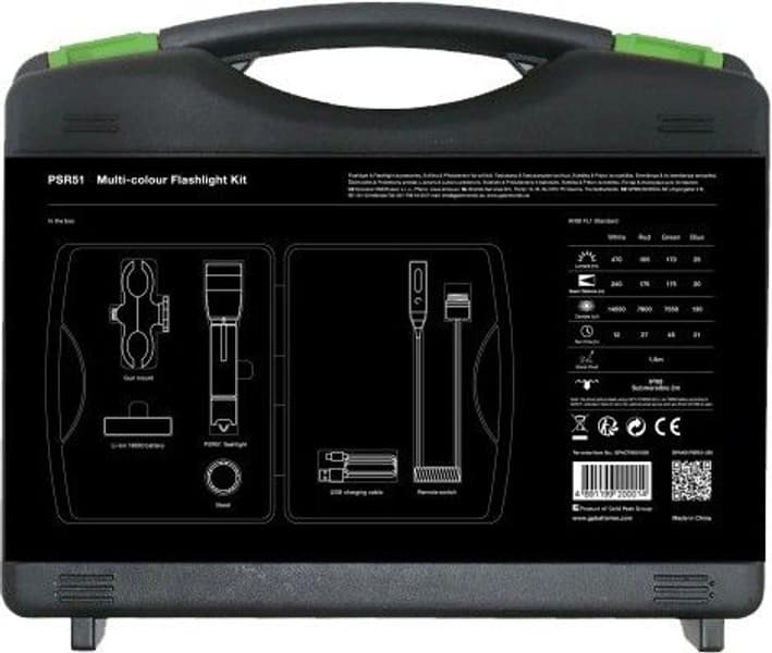 GP Eftersökspaket PSR52 Multi Power + Gunmount + Remote Switch, view: 2