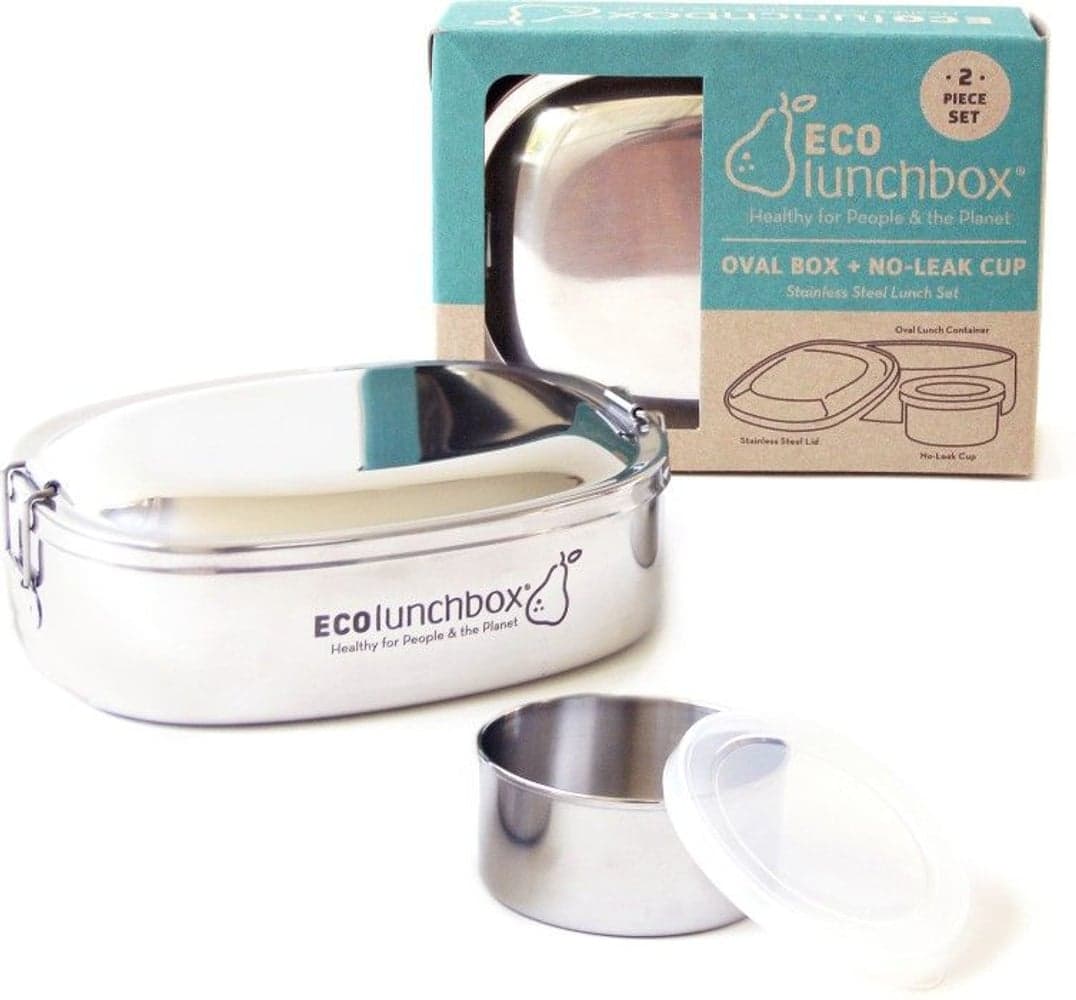 ECOlunchbox Matlåda Oval, view: 0