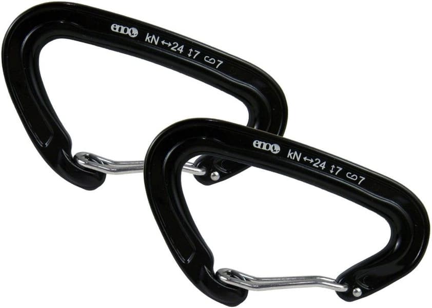 Eno Delux Carabiner Black, view: 0