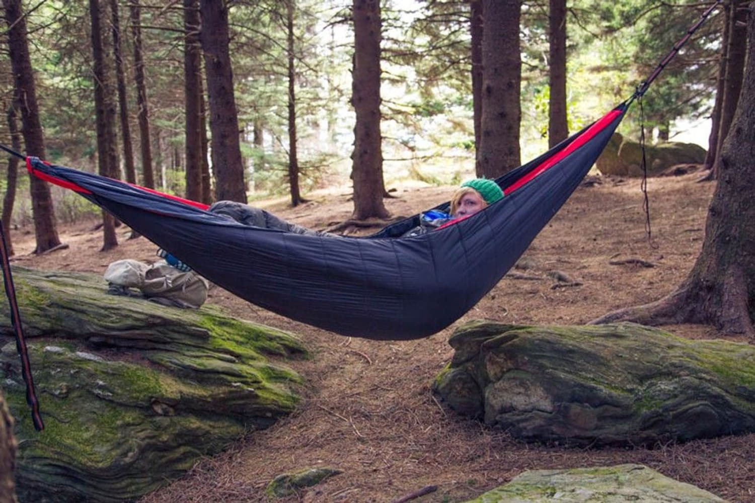 Eno Ember 2 UnderQuilt Charcoal/Red, view: 2