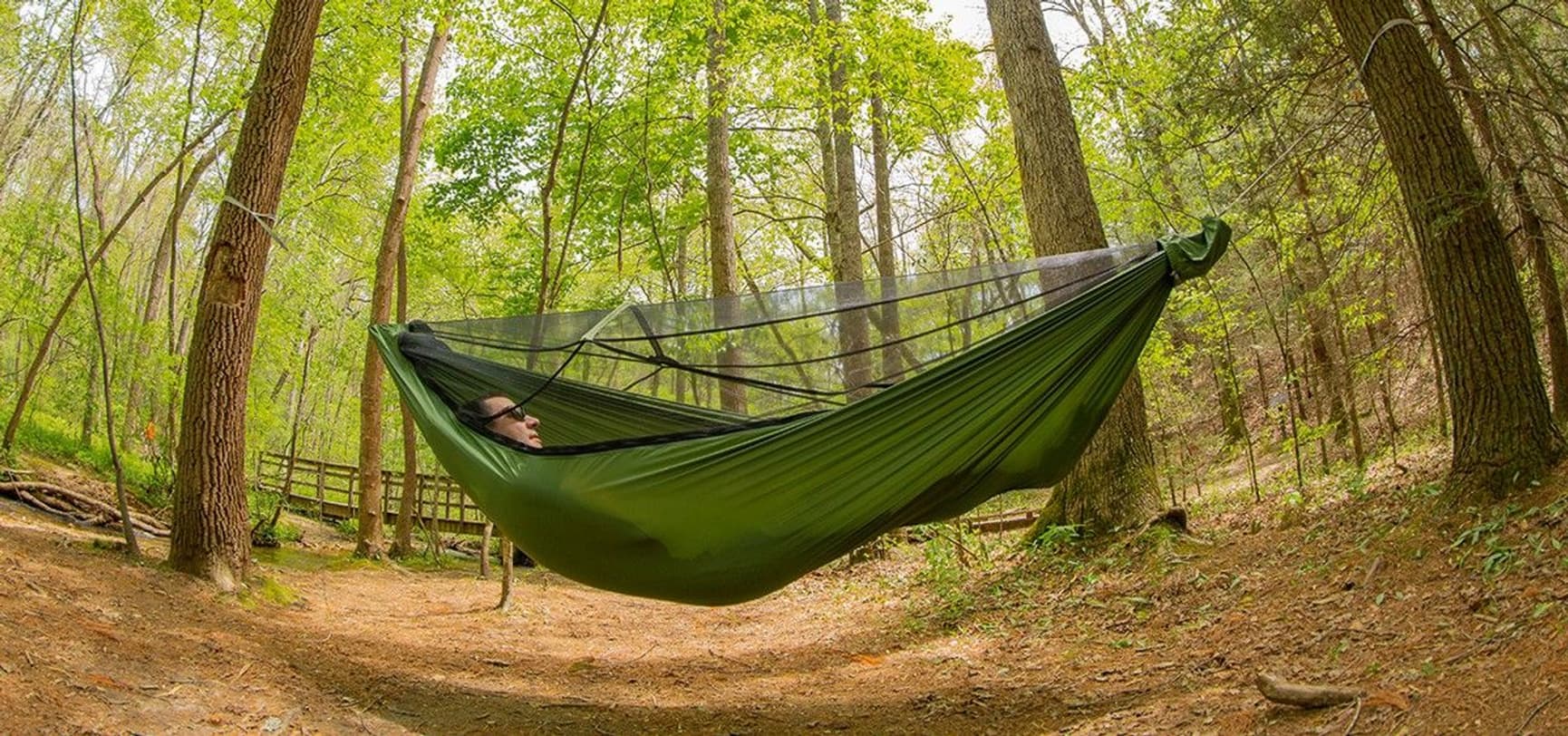 Eno JungleNest Hammock Evergreen, view: 7
