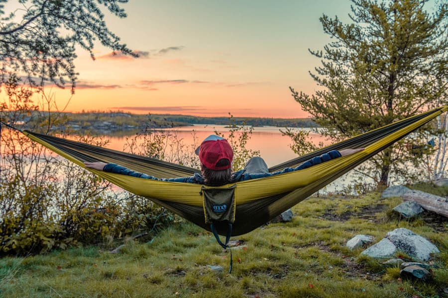 Eno DoubleNest Bluesign Print Mantra/Gold, view: 9