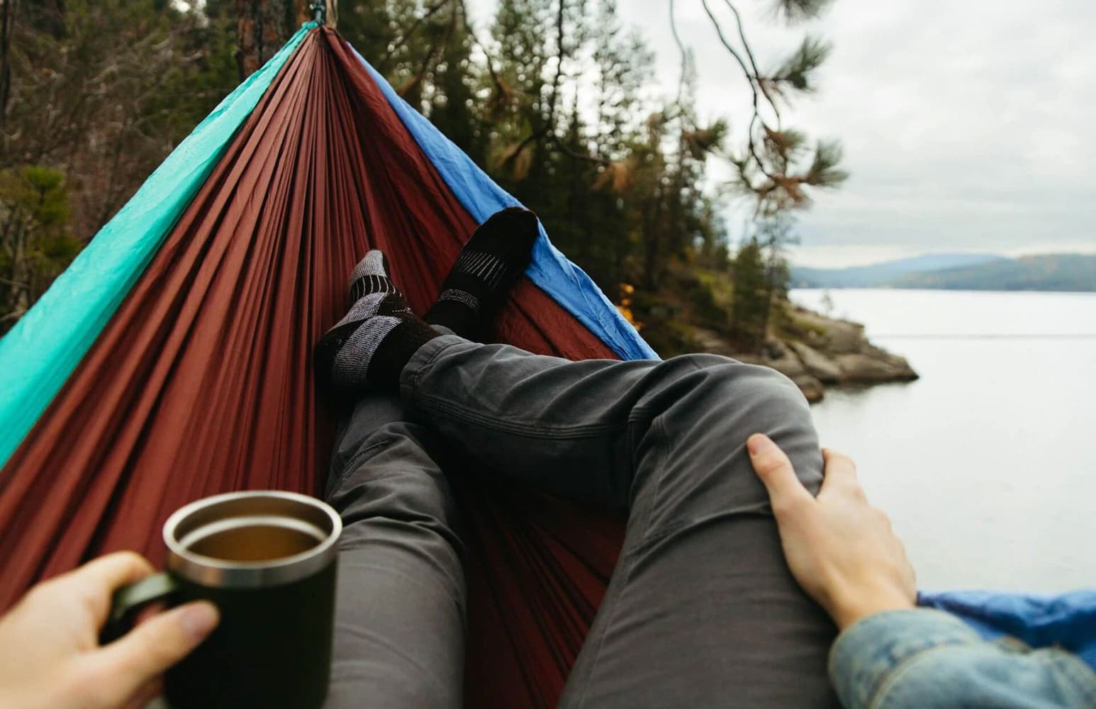 Eno DoubleNest Bluesign Print Tundra/Navy, view: 8