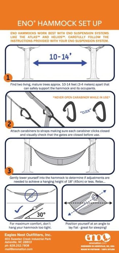 Eno Atlas XL Suspension System 2x4,11m Black/Royal, view: 6