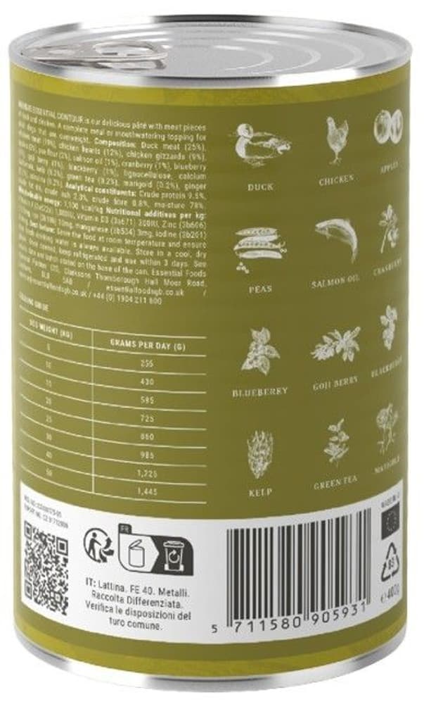 Contour Pâté 400 g, view: 1