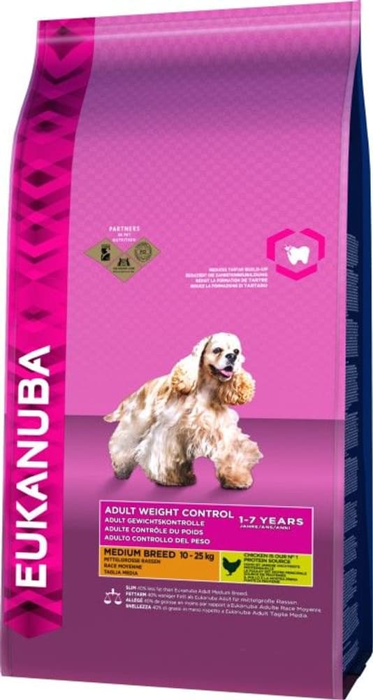 Adult Medium Breed Weight Control 3 kg, view: 0