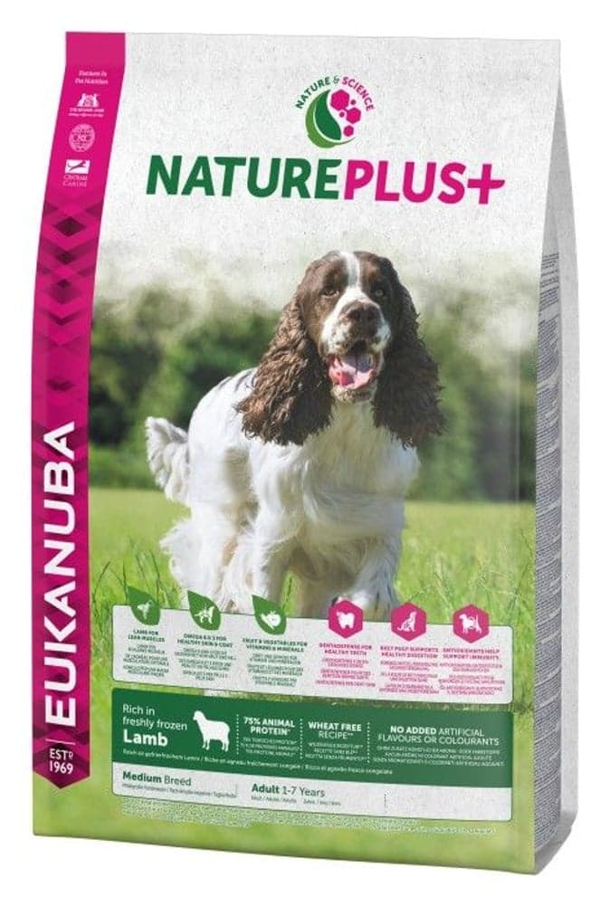 Nature Plus+ Adult Medium Breed Lamb 2,3 kg, view: 0