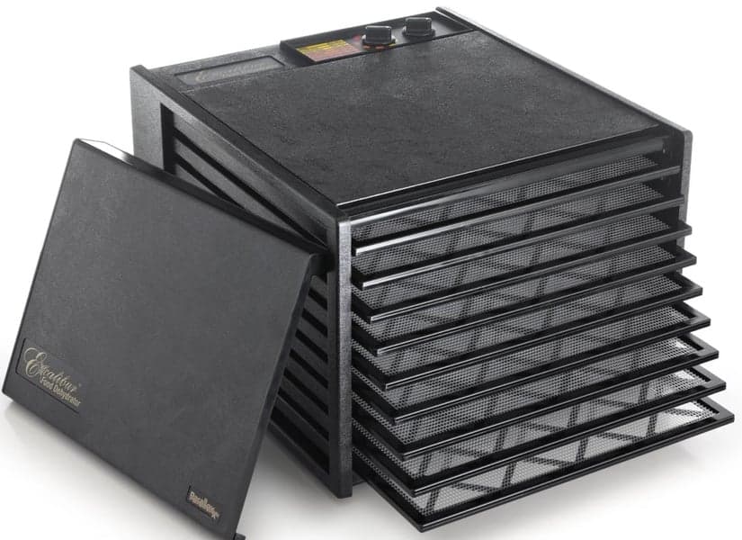 Mattork 9 brickor 48-timmar timer svart, view: 0