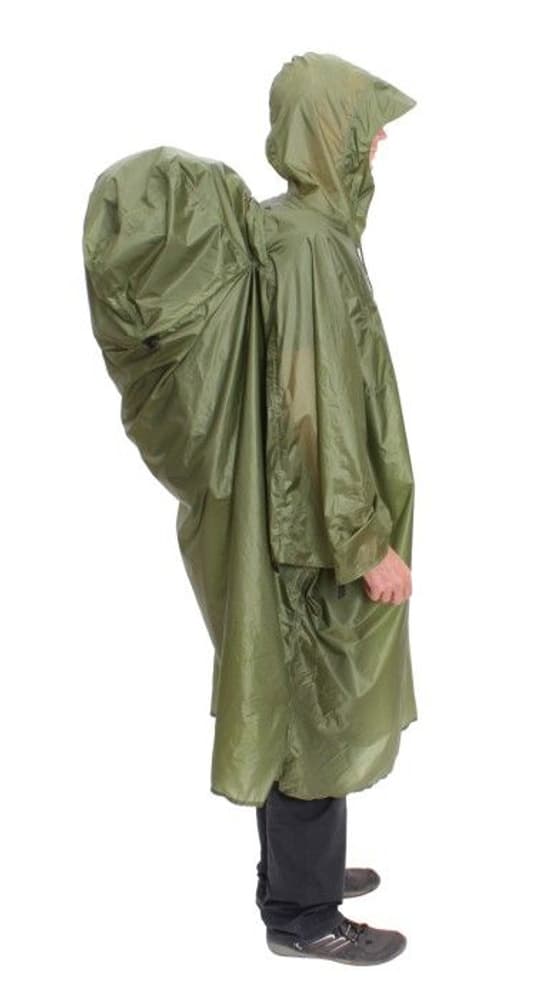 Pack Poncho UL L green, view: 1