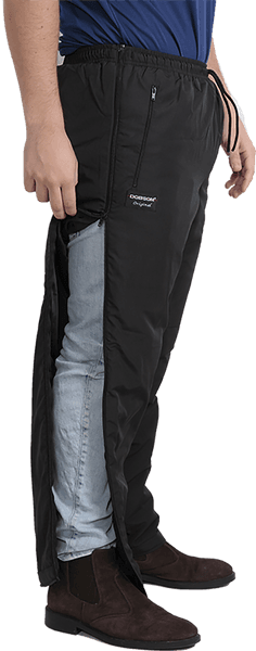 M's Comfort Pants Black, view: 4