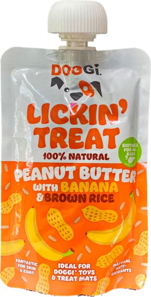 Lickin' Treat Peanut Butter with Banana and Brown Rice 100 g, view: 0
