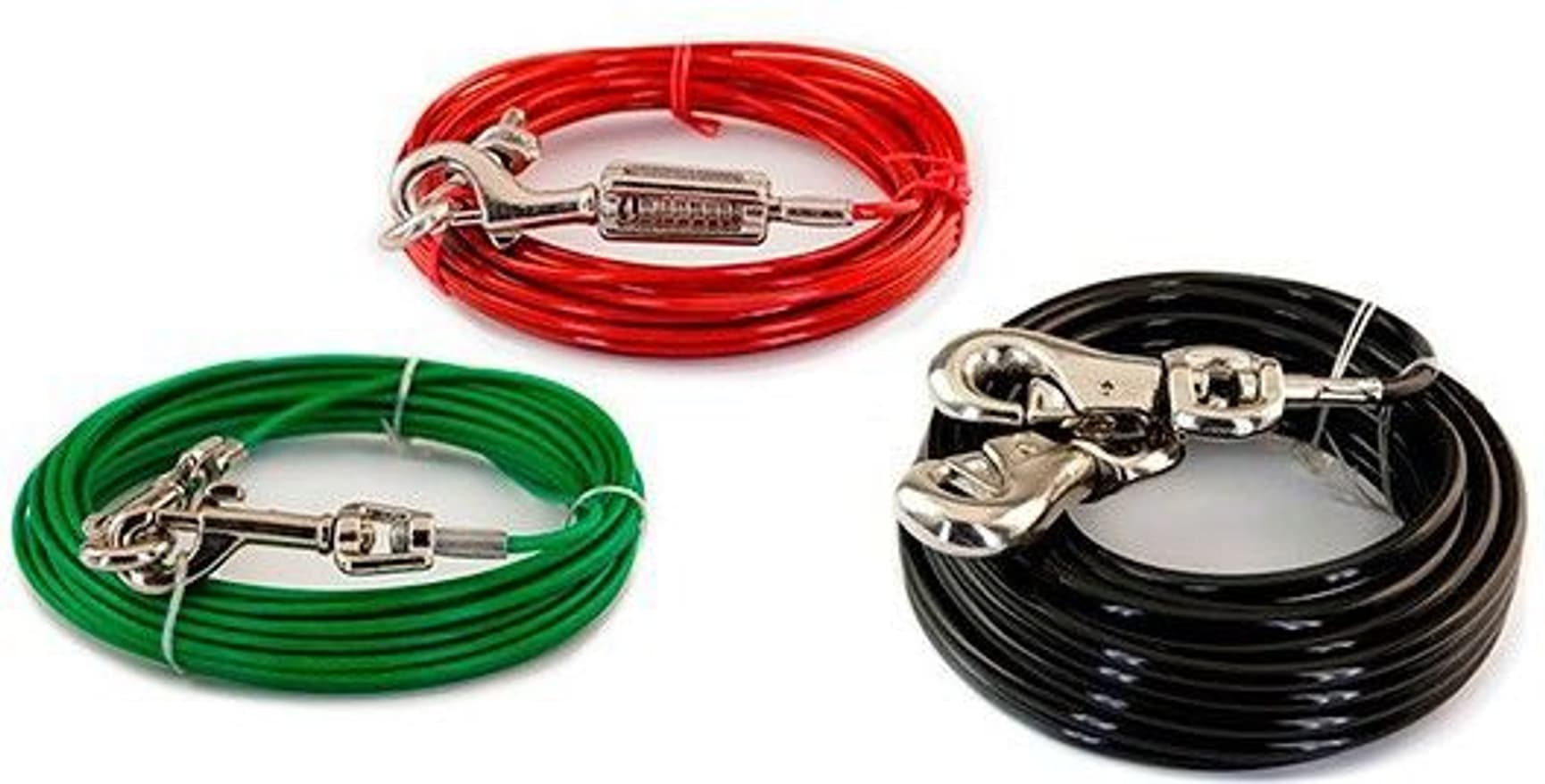 Dog tie- out cable Fästvajer 27kg/9m, view: 0