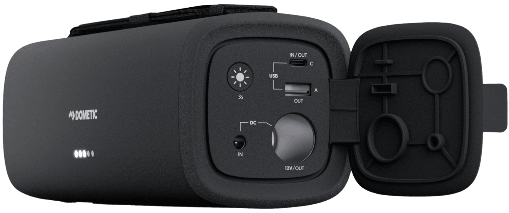 PLB15 Portable Battery Packs Anthracite, view: 1