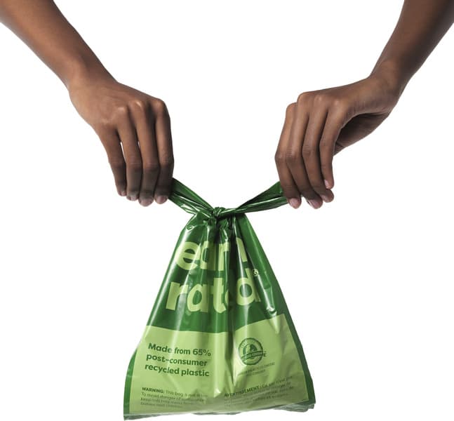 Bajspåsar med handtag 120 st Unscented, view: 3