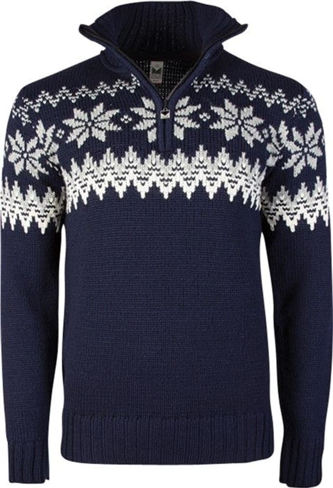 M's Myking Sweater Navy/White, view: 0