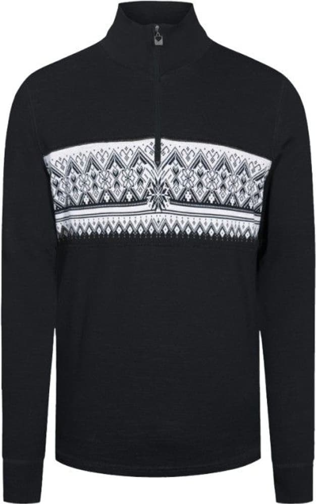 M's Moritz Basic Sweater Dark Charcoal Off-White, view: 0