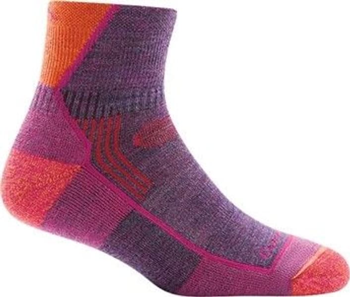 W's Hiker 1/4 Sock Cushion Plum Heather, view: 0
