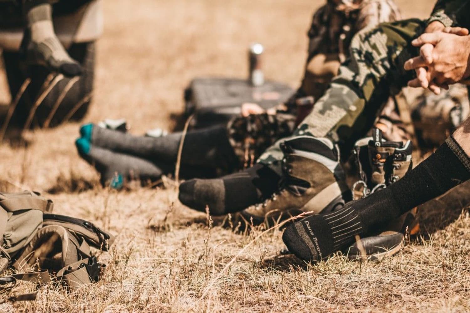 Hunting Boot Sock Cushion Charcoal, view: 3