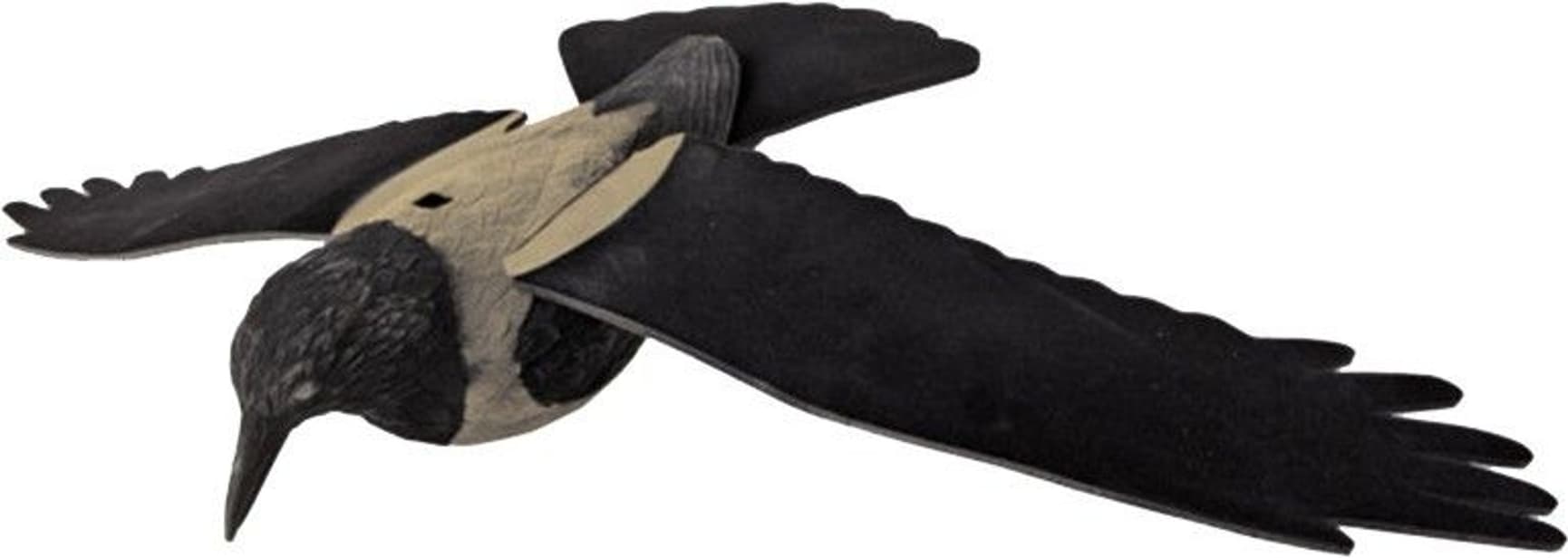 Crow with Wings & Spear Black/Grey, view: 0