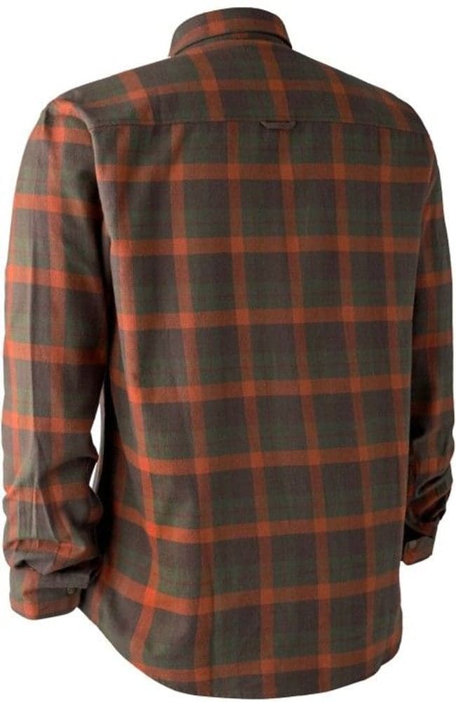 Ethan Shirt Orange Check, view: 1