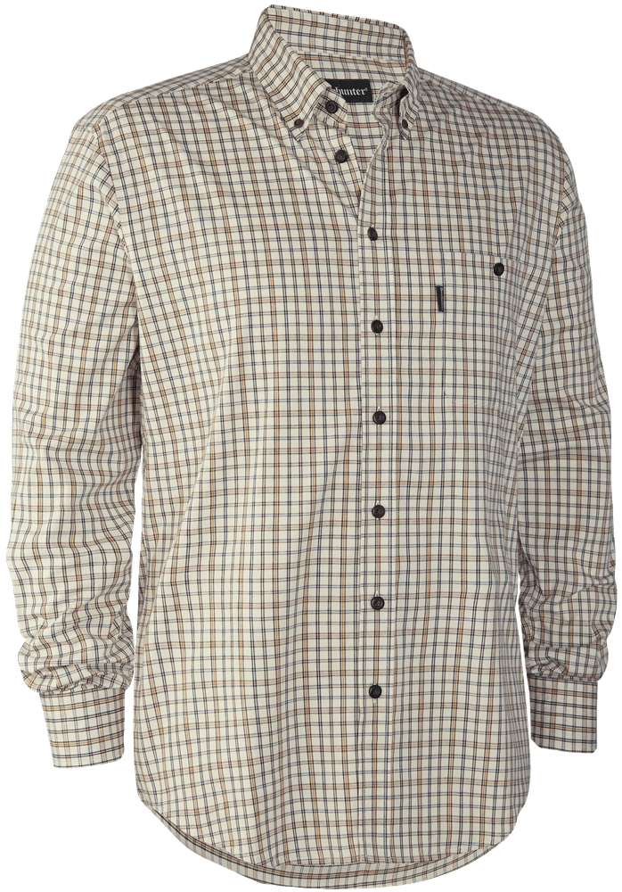 Henry Shirt Green Check, view: 0