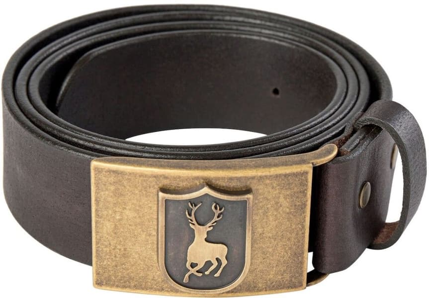 Leather Belt Dark Brown, view: 0