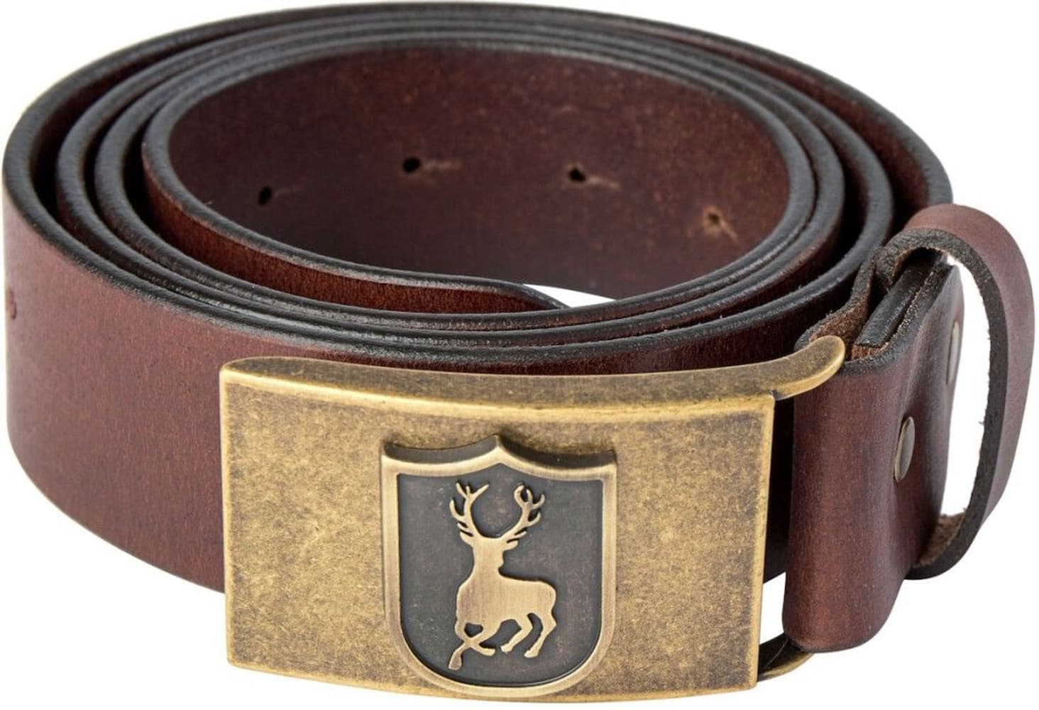Leather Belt Congac Brown, view: 0
