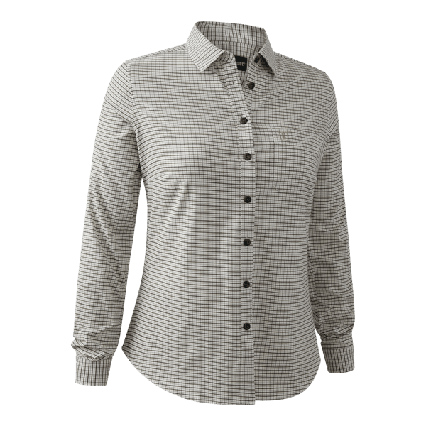 Lady Sara Shirt Green Check, view: 0