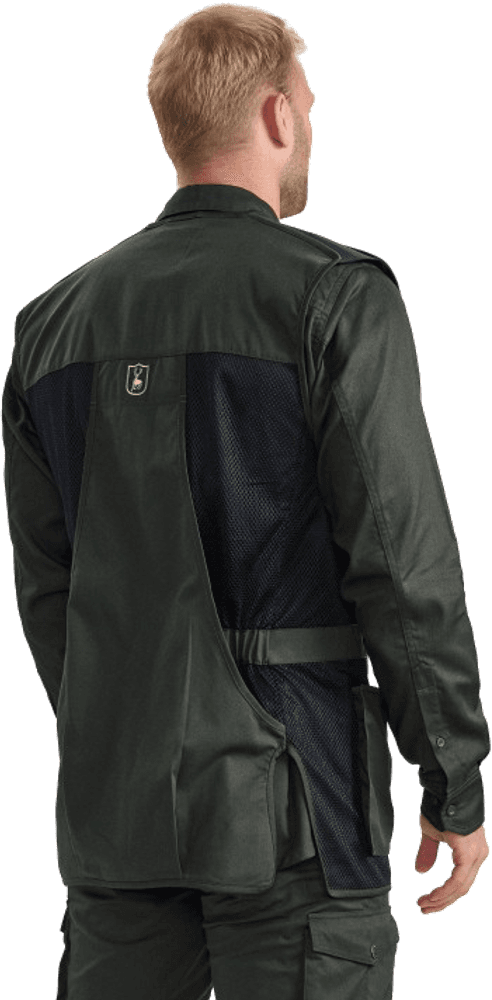 Atlas Mesh Shooting Waistcoat Timber, view: 3