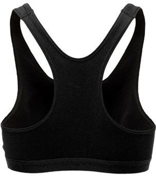Wool Fleece Bra Black, view: 1
