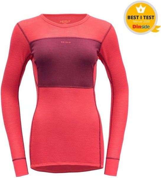 W's Wool Mesh Shirt Beetroot/Poppy, view: 0