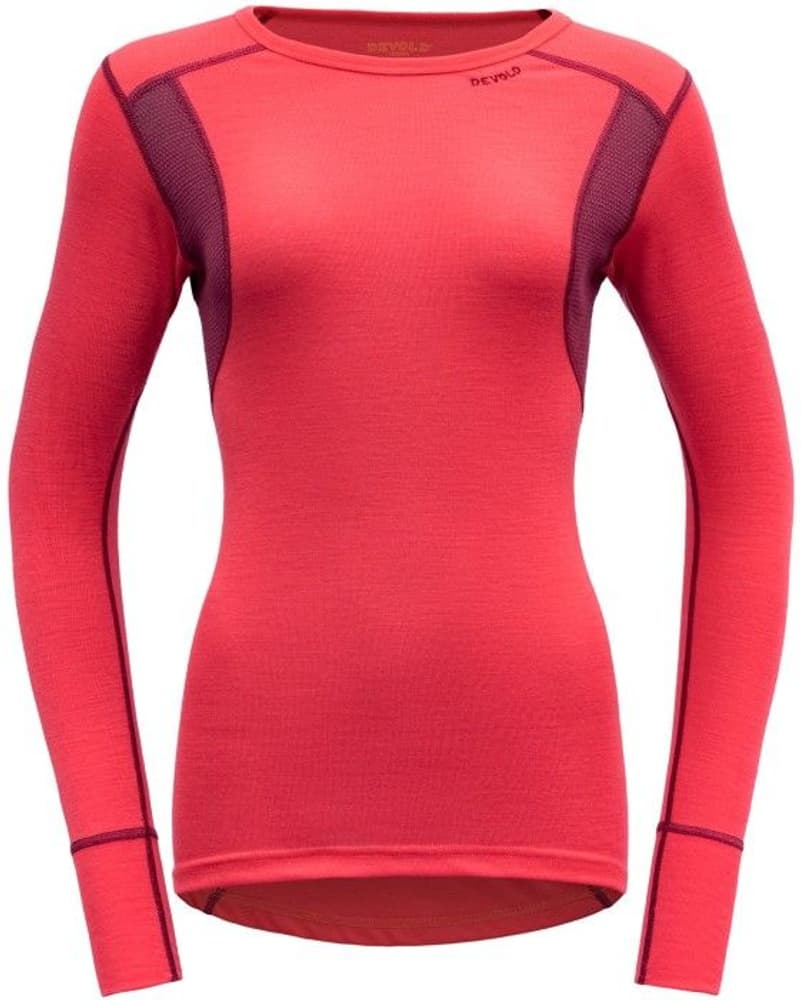 Hiking Woman Shirt Poppy/Beetroot, view: 0