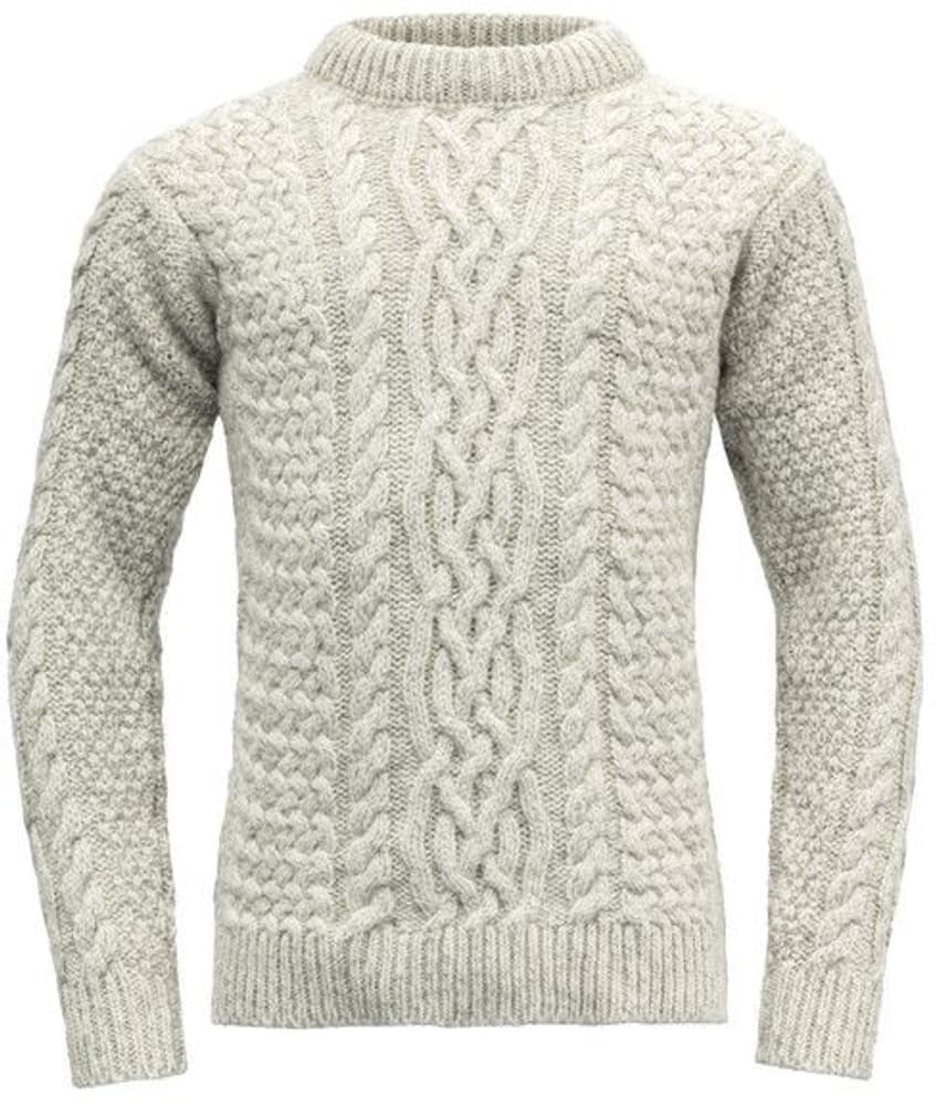 Sandøy Sweater Crew Neck Grey Melange, view: 0
