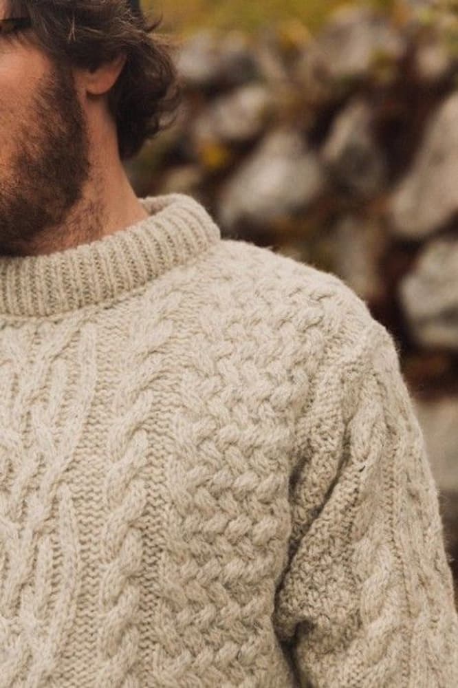 Sandøy Sweater Crew Neck Grey Melange, view: 1