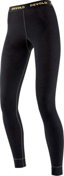 Wool Mesh Woman Long Johns Black, view: 0