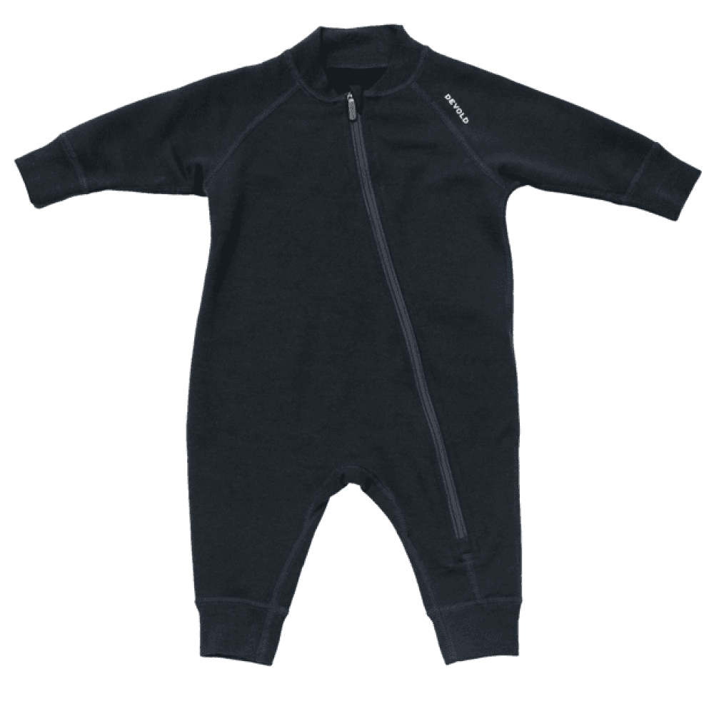 Nibba Merino Playsuit Baby Ink, view: 0