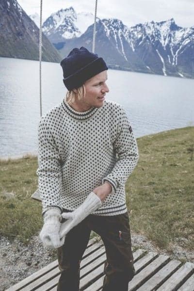 Original Islender Crew Neck Offwhite/Anthracite, view: 2