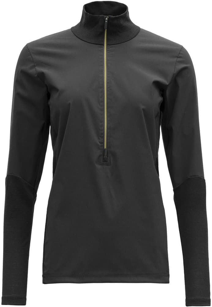 Running Cover Woman Zip Neck Caviar, view: 0