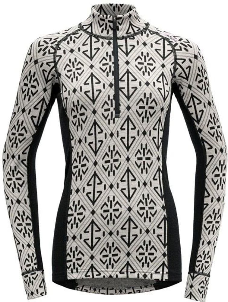 Liadalsnipa Woman Half Zip Neck Raw White, view: 0