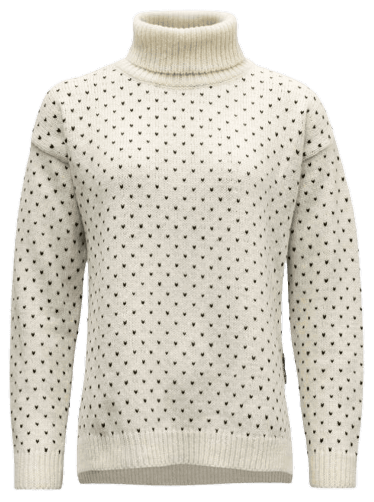 Sörisen Wool High Neck Woman Off White/Ink, view: 0