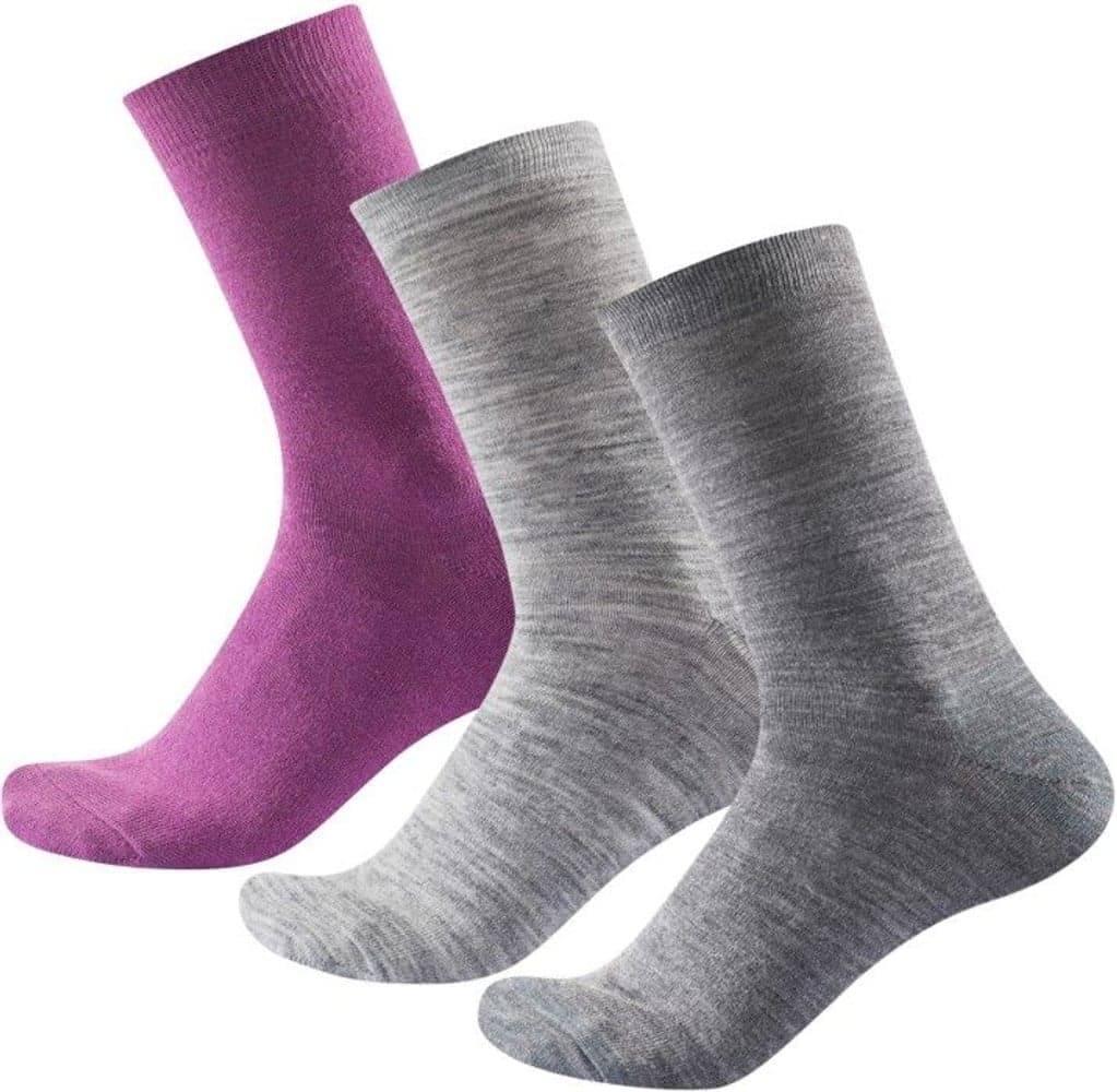 Daily Medium Woman Sock 3-Pack Anemone Mix, view: 0