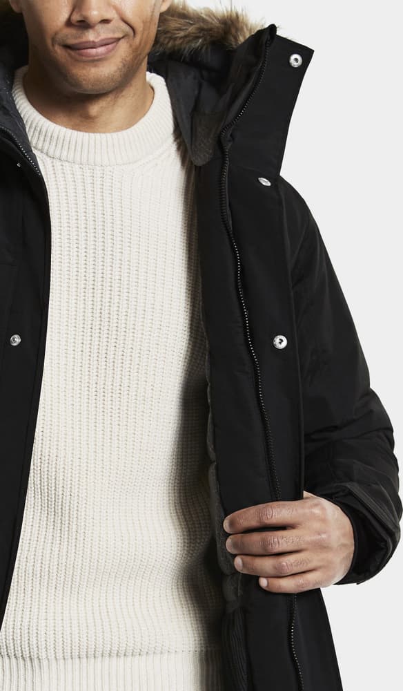 M's Fredrik Parka Black, view: 2