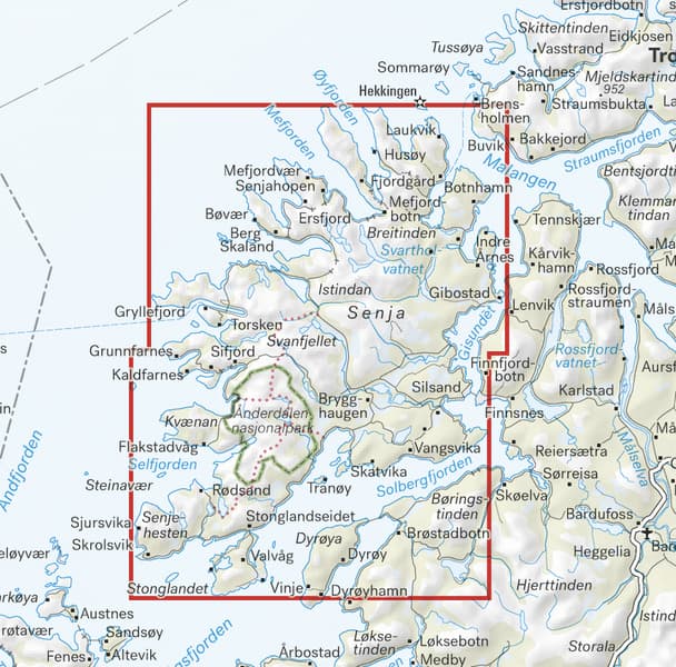 Turkart Senja 1:50 000, view: 1