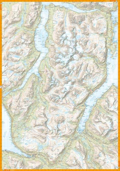 Turkart Lyngen 1:50 000, view: 1