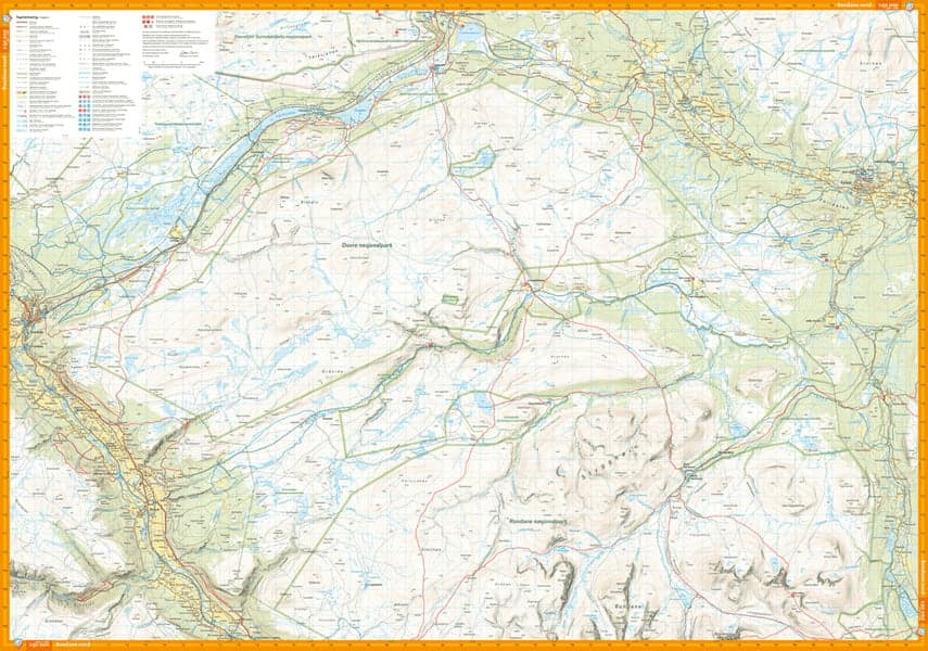 Turkart Rondane 1:50 000, view: 1