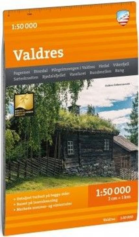 Turkart Valdres 1:50 000, view: 0