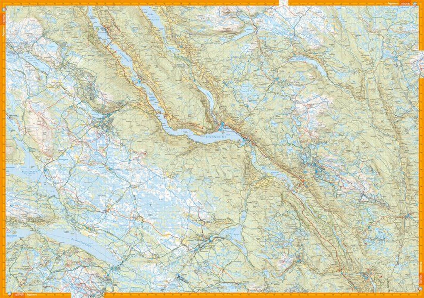 Turkart Valdres 1:50 000, view: 3