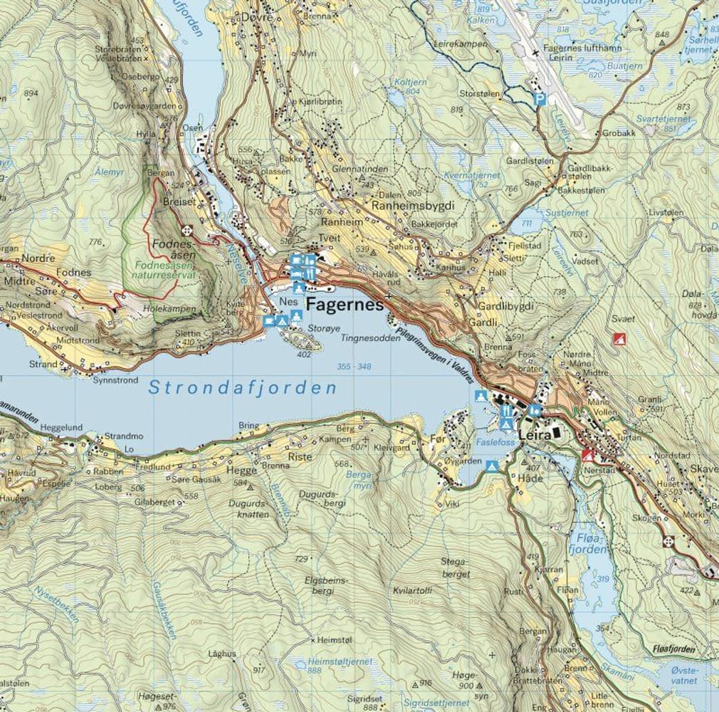 Turkart Valdres 1:50 000, view: 2